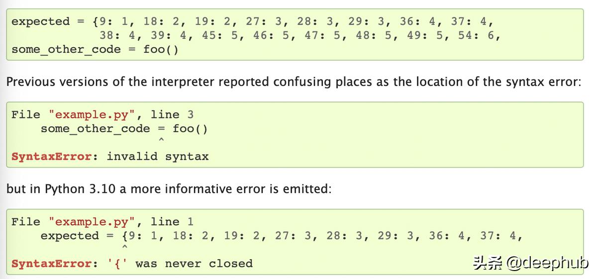 Python 3.10的几个好用的新特性