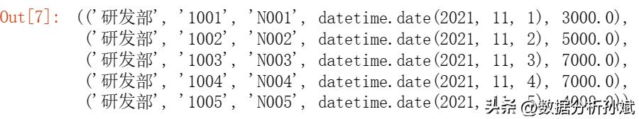 3分钟教会你用Python读取MySQL中的数据